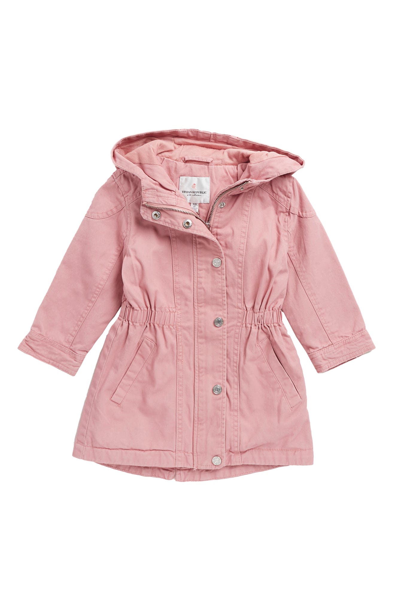 4 Peach Blossom 5708KPB Urban Republic Little Ur Girls Fleece Jacket 